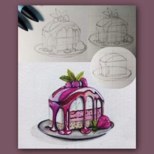 doce ilustração – workshop de marcadores de Álcool