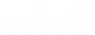 logotipo suhail studio blanco